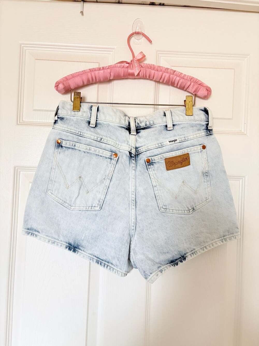 Wrangler Festival Short Size W30 Light Wash Denim Shorts